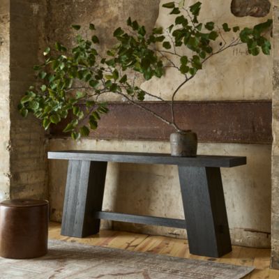 Obsidian Console Table