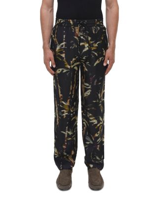 SIMKHAI - Allister Relaxed Fit Palm Silk Pants