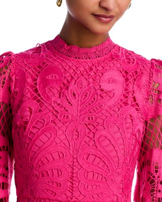Long Sleeve Lace Dress - Exclusive