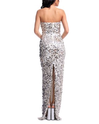 Vada Sequin Sweetheart Gown