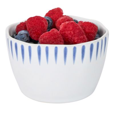 Sitio Stripe Ramekin, Delft Blue