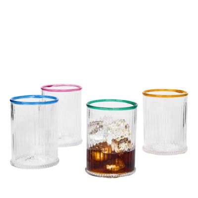 Nell Double Old Fashioned Assorted, Set of 4