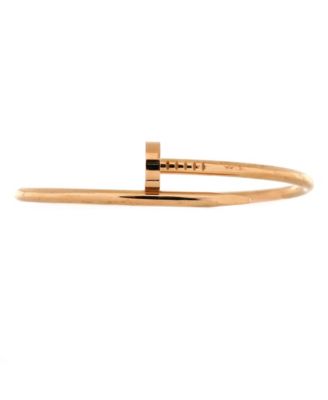 Pre-Owned Cartier Classic Juste un Clou Bracelet 18K Rose Gold