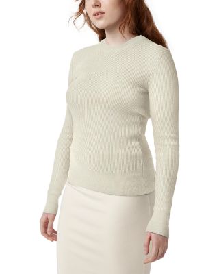 Georgian Slim Crewneck Wool Sweatshirt
