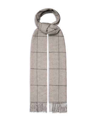 Eton - Prince Of Wales Check Cashmere Scarf