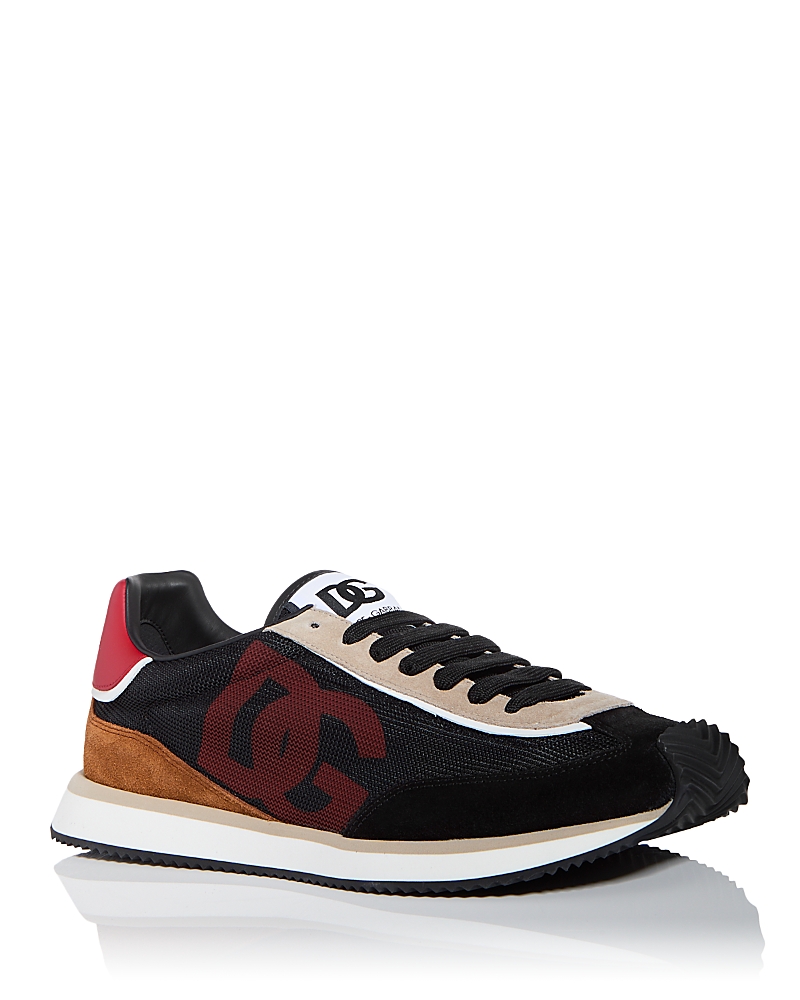 Dolce & Gabbana Dg Cushion Low-top Sneakers In Animal Print