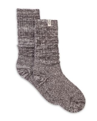 Rib Knit Crew Socks