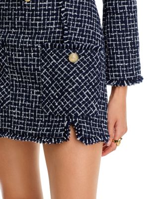 Gisele Tweed Mini Dress