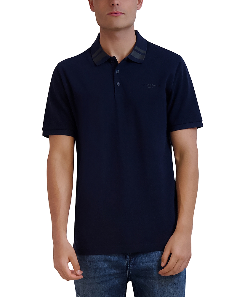 Karl Lagerfeld Polo W Karl One Slm4 In Navy