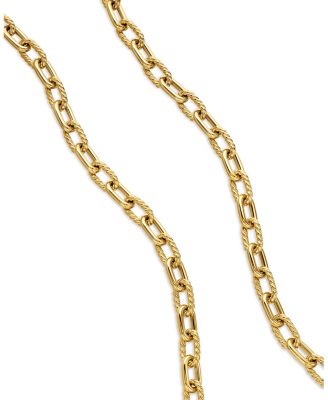 Men's DY Madison&reg; Chain Necklace in 18K Yellow Gold, 6mm