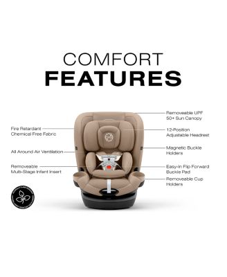 Callisto G 360&deg; Rotating All in One Convertible Car Seat