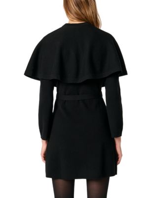 Maje 2-in-1 knit Dress & Removable Cape | Bloomingdale's