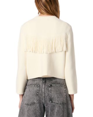Fringed Cardigan