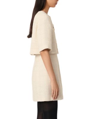 Tweed 2-in-1 Short Dress