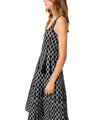 Jacquard Knit Midi Dress