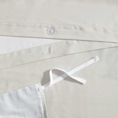 Iso Unikko Cotton 3 Piece Duvet Cover Set, Full Queen