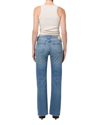 Genova Low Slung Bootcut Jeans in Clairo