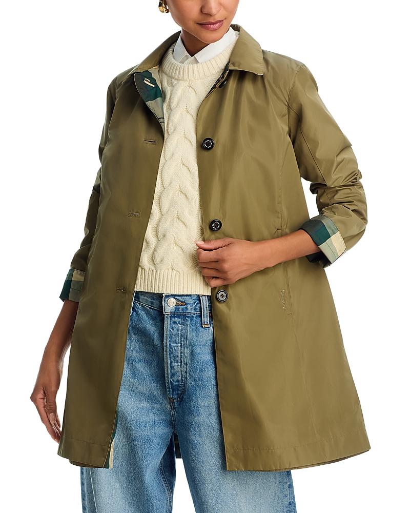 Barbour Babbity Jacket In Dusky Green/ancient