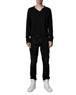 Monastir Cotton Long Sleeve Henley