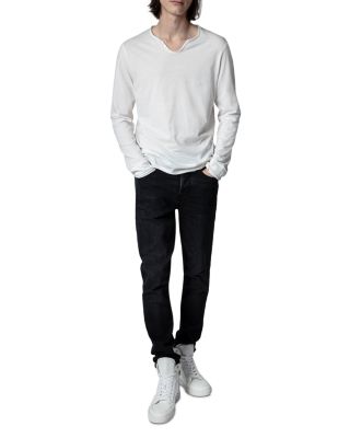 Monastir Cotton Long Sleeve Henley