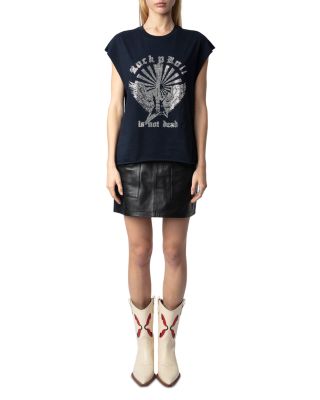 【Zadig&Voltaire】CLOE GUITAR WINGS Tシャツ Zadig & Voltaire Cloe Guitar Wings Tee | Bloomingdale's