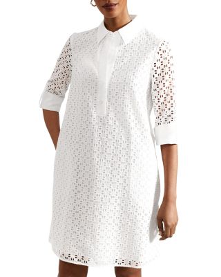HOBBS LONDON - Petite Marciella Tunic Dress