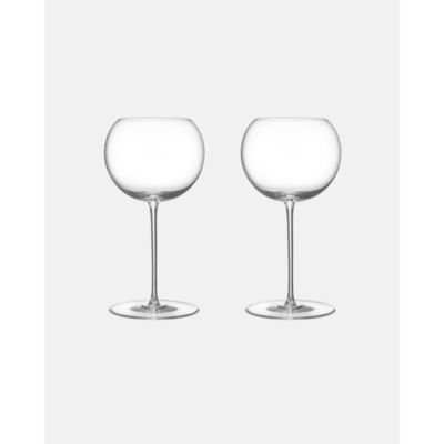 Geometry White Wine Glass, Set of 2