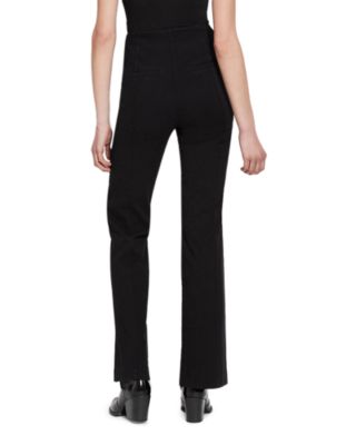 Pull-On Trouser Jeans in Black