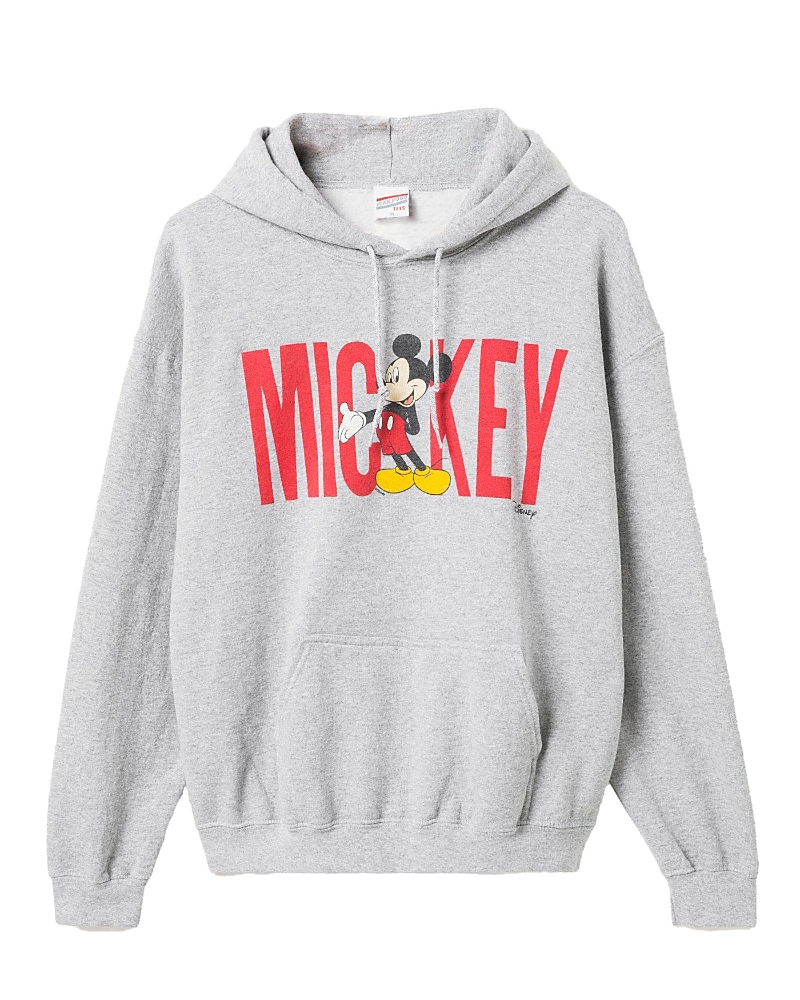 Junk Food Clothing Unisex Mickey Flea Market Hoodie In Heather Grey