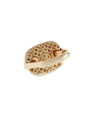 18K Yellow Gold Pav&eacute; Diamond Statement Ring
