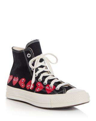 Comme Des Garcons PLAY - Unisex Chuck 70 Heart High Top Sneakers