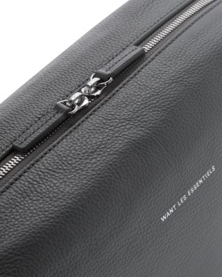 Kenyatta Leather Toiletry Bag