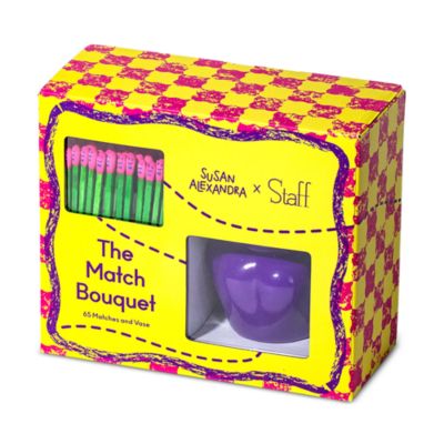 The Match Bouquet Safety Matches and Holder