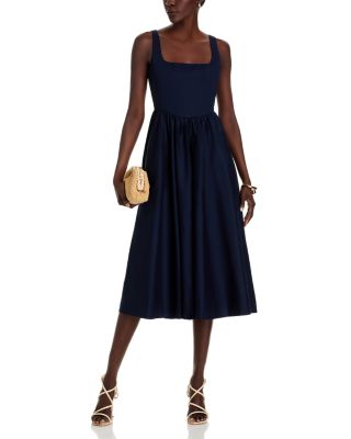 Desi Bustier Midi Dress