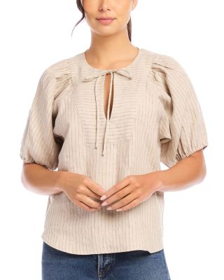 Fifteen Twenty - Imogen Poof Sleeve Top