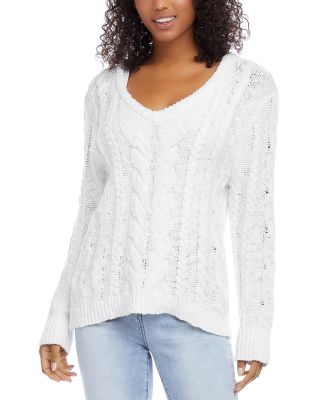Karen Kane - Cable Knit Sweater
