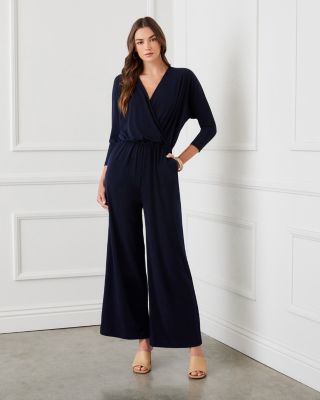Crossover Neck Jumpsuit