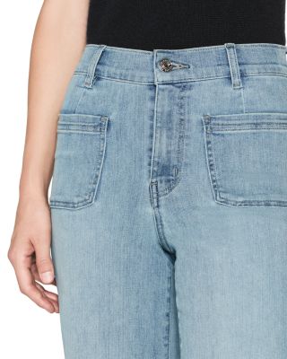 Le Slim Bardot Pocket Palazzo Jeans in Wilson
