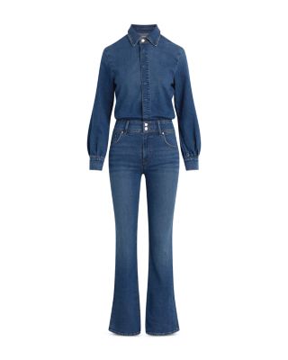 The Designer Denim Jumpsuit