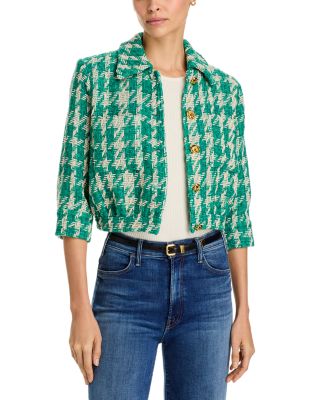 L'AGENCE - Jia Cropped Three Quarter Sleeve Jacket