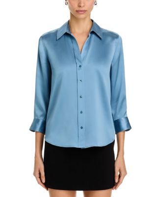 Dani Silk Charmeuse Blouse