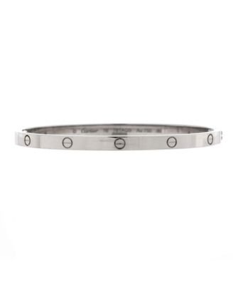 Pre-Owned Cartier Small Love Bracelet 18K White Gold