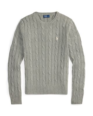 Cotton Cable Knit Sweater