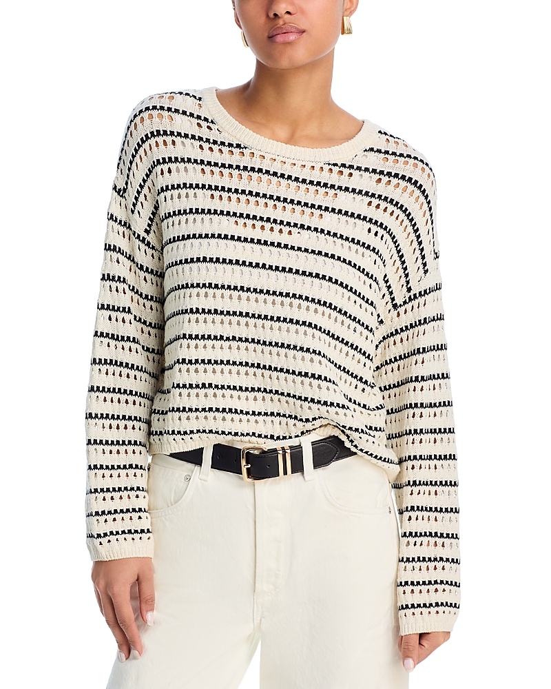 BELLA DAHL OPEN KNIT SWEATER
