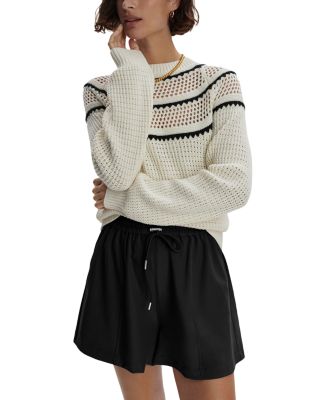 Padbury Pointelle Knit Sweater