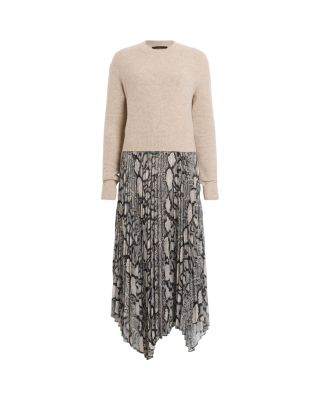 Donatella Mixed Media Dress