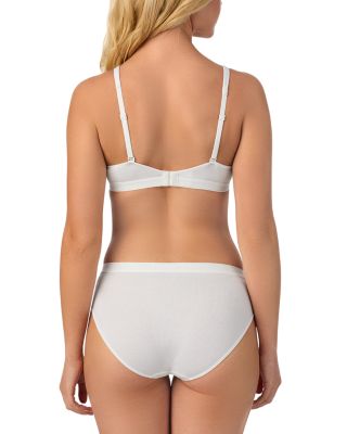 Cabana Cotton Rib Plunge Bralette & Bikini