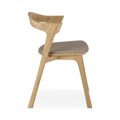 Bok Dining Chair, Oak with Warm Gray