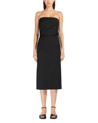 Max Mara Studio - Agamia Bustier Midi Dress