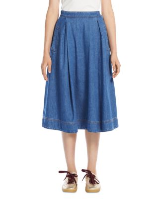 Weekend Max Mara - Signature Dry Denim Skirt